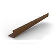 BRAVO THE SMART SOLUTION - Profil d`angle extérieur Tôle bac acier - Toiture - Couverture - plaque H12 Coloris Walnut Printech L=2m - vignette