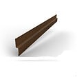 BRAVO THE SMART SOLUTION - Profilé de joint Tôle bac acier - Toiture - Couverture - plaque H12 Coloris Walnut Printech L=2m - vignette
