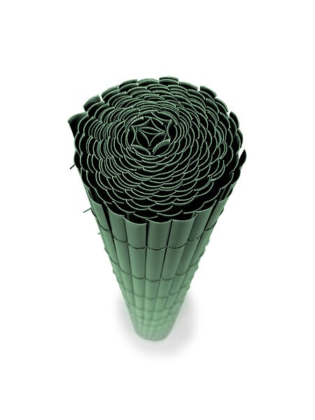 SICATEC - Canisse PVC simple face - Vert - 1,5x3m - large