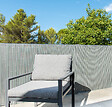 SICATEC - Canisse PVC Simple Face 1m x 3m Gris - vignette
