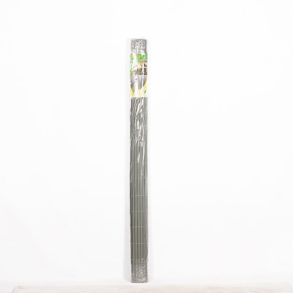 SICATEC - Canisse PVC Simple Face 1,5m x 3m Gris - large
