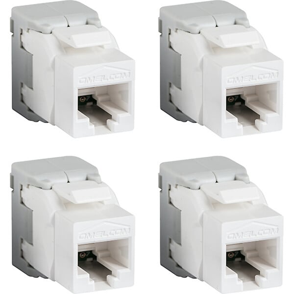 ONELEC - Onelec Sachet de 4 RJ45 Grade 3 Cat. 6a - large