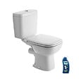 DURAVIT - WC à poser D-code avec abattant + nettoyant - vignette