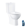 GROHE - WC au sol Bau Ceramic avec abattant déclipsable + Briochin - vignette