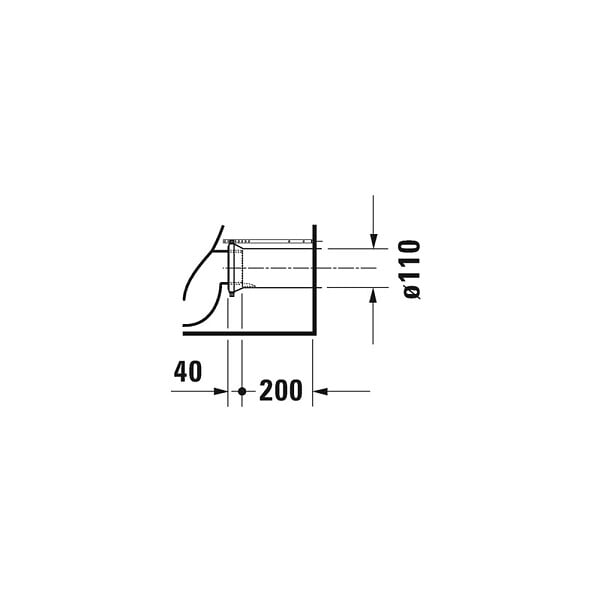 DURAVIT - WC à poser Duravit No.1 avec abattant frein de chute + nettoyant - large