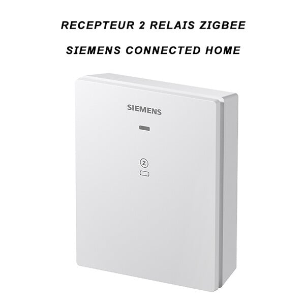 SIEMENS - Récepteur 2 relais ZIGBEE - CONNECTED HOME-SIEMENS - large