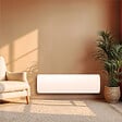 BESTHERM - Radiateur électrique fixe à inertie sèche céramique - BESTHERM - ARIA PLINTHE 1500W  - plinthe blanc - vignette