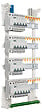 SIEMENS - Tableau 4 rangées pré-équipé 1 inter. diff. 63A type AC + 1 inter diff 63A type A + 2 inter. diff. 40A type AC + 16 disjoncteurs-SIEMENS - vignette