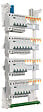 SIEMENS - Tableau 4 rangées pré-équipé 1 inter. diff. 40A + 3 inter. diff. 63A + 19 disjoncteurs-SIEMENS - vignette