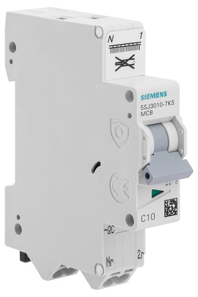 SIEMENS - SIEMENS Disjoncteur Auto P+N 10A - large