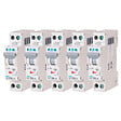 EATON CAPRI - EATON Lot de 5 disjoncteurs 16A Ph+N 45kA 230V courbe C à vis, protection fiable et conforme EN 60898 - vignette
