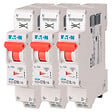 EATON CAPRI - EATON Lot 3 disjoncteurs auto 10A Ph+N 45kA 230V courbe C, borne à ressort, protection fiable - vignette