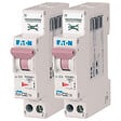 EATON CAPRI - EATON Lot de 2 disjoncteurs auto 32A PLG, Ph+N, borne à ressort, 4,5kA, courbe C - vignette