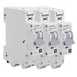 SIEMENS - Lot de 3 disjoncteurs Auto P+N 10A-SIEMENS - vignette