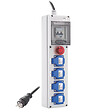 BATILEC - Coffret de chantier monophasé IP44 – 4 prises 230V 16A, différentiel 30mA, arrêt d'urgence et câble 3 m HO7RN-F-GEWISS - vignette