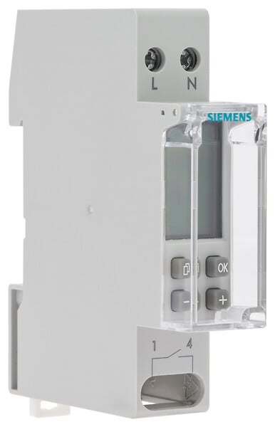 SIEMENS - Horloge hebdomadaire digitale automatique 1 module-SIEMENS - large