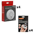 ANGELEYE - AngelEye LOT DE 4 DAAF NF AUTO 5ANS-GAR 10 ANS ANGELEYE + 4 MAGNETIKS - vignette