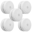 SIEMENS - SIEMENS Lot de 5 détecteurs de fumée NF 5TC1292-7, autonomie et garantie 10 ans, compatible KNX - vignette