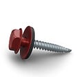 BRAVO THE SMART SOLUTION - Vis auto perceuse - bac acier - tôle de couverture - Toiture -  4.8x35mm, 250 pcs, Brun Rouge RAL 3011 - vignette