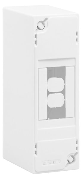SIEMENS - SIEMENS Tableautin électrique 1 rangée 2 modules - large