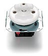 FONTINI - GARBY COLONIAL - Interrupteur Va & Vient et Manette Porcelaine Blanche - vignette
