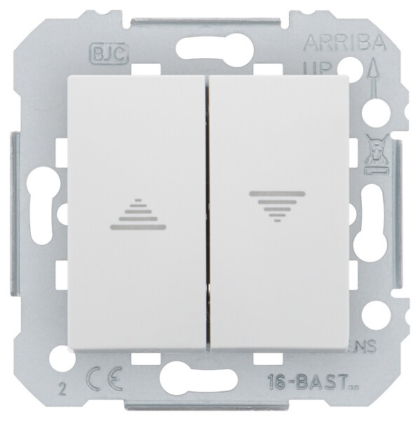 SIEMENS - Interrupteur pour volet roulant BLANC Siemens DELTA VIVA - large