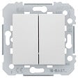 SIEMENS - Double Va-et-Vient Blanc Siemens DELTA VIVA - vignette
