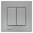SIEMENS - Double Va et Vient Silver Siemens DELTA VIVA - vignette
