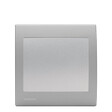 SIEMENS - Poussoir Silver Delta Iris + Plaque basic Silver - vignette