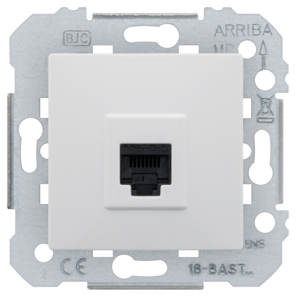SIEMENS - Prise RJ45 BLANC Siemens DELTA VIVA - large