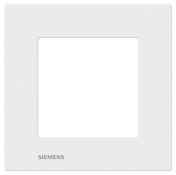SIEMENS - SIEMENS Plaque Simple BLANC DELTA VIVA - large