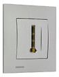 SIEMENS - Prise Téléphone Silver Delta Viva + Plaque Silver - vignette