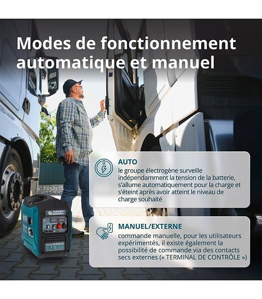 KONNER SOHNEN - Groupe électrogène de courant continu Könner & Söhnen KS 24VS-DC - large