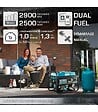 KONNER SOHNEN - Groupe électrogène à essence/gaz Könner & Söhnen KS 2900G - vignette