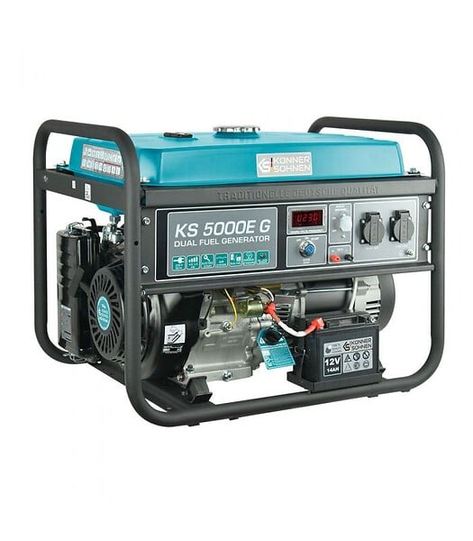 KONNER SOHNEN - Groupe électrogène à essence/gaz Könner & Söhnen KS 5000E G - large