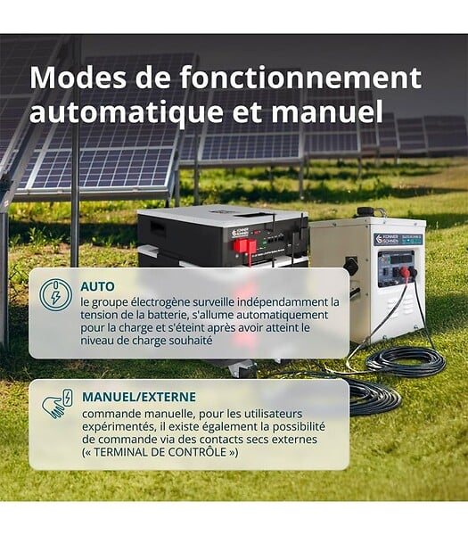 KONNER SOHNEN - Groupe électrogène de courant continu Könner & Söhnen KS 24VM-DC - large
