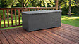 WEKA - Coffre de jardin métal GARY - Anthracite - L.180xH.79xP.70cm - vignette