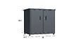 WEKA - Armoire terrasse Métal GARY - Anthracite - L.90xH.84xP.62cm - vignette