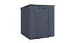 WEKA - Abri de jardin en métal  GARY T3 - Anthracite - L.191.8xl.198cm - vignette