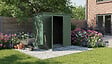 WEKA - Abri de jardin en acier GARY T4 - Vert - L.241.9xP.147.6xH.215.6cm - vignette