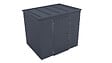 WEKA - Abri de jardin en acier GARY T5 - Anthracite - L.241,9xH.219,1xP.198cm - vignette