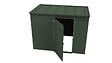 WEKA - Abri Métal GARY T8, vert - Surface hors-tout  5,78m² - vignette