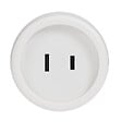 LEGRAND - Adaptateur voyage prise américaine - 2P 15A 230V - Blanc - vignette