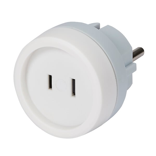 LEGRAND - Adaptateur voyage prise américaine - 2P 15A 230V - Blanc - large