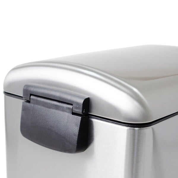KITCHEN MOVE - Poubelle à pédale inox FULLER argent 40L - large