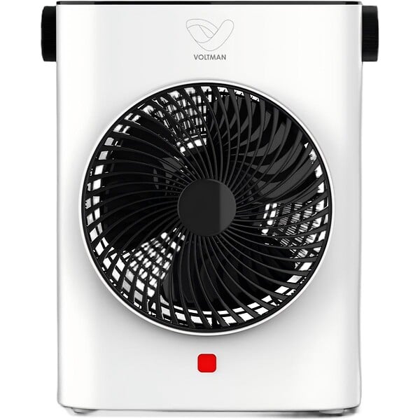 VOLTMAN - Radiateur soufflant 2000W - Blanc et Noir - Voltman - large