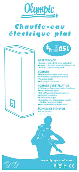 OLYMPIC - Olympic plat 65l - large