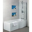 IDEAL STANDARD - IDEAL STANDARD Baignoire Connect air 170 X 80 avec Pare Bain asymétrique droite - vignette