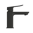 GROHE - Dice mitigeur monocommande de lavabo à levier avec vidage Clic-Clac, noir mat (1018612430) - vignette
