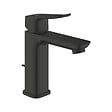 GROHE - Dice mitigeur monocommande de lavabo à levier avec vidage, noir mat (1018322430) - vignette